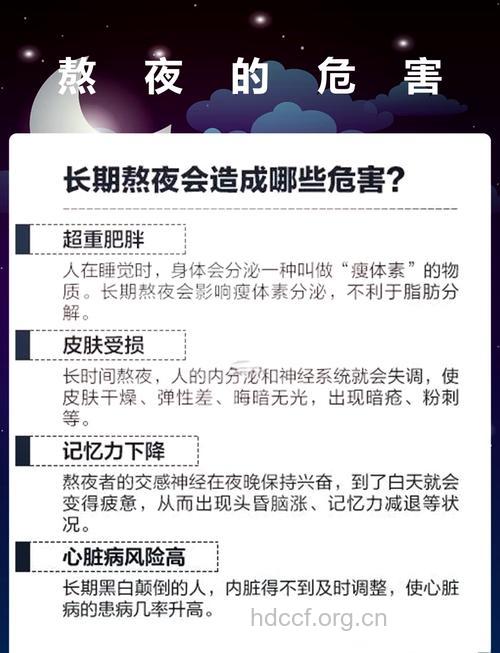 经常熬夜伤身 这样做把伤害降到最低