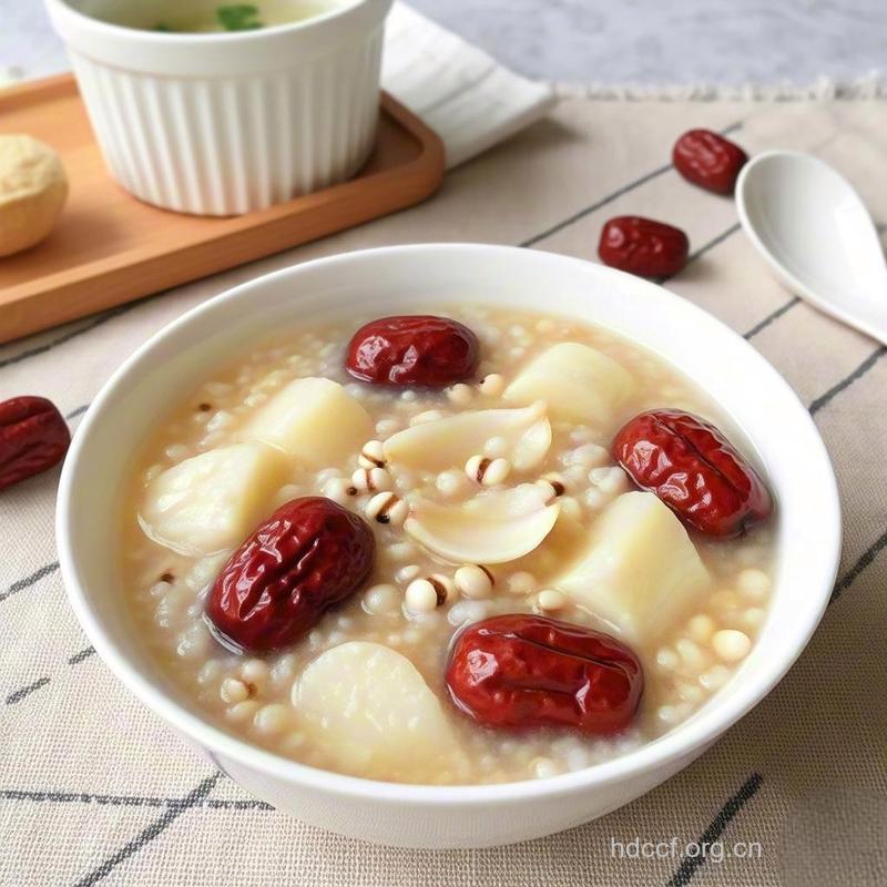 红枣山药粥可防子宫脱垂