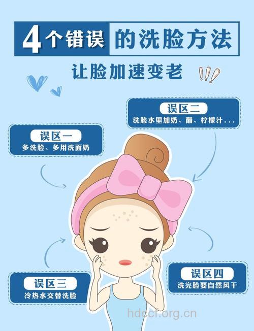 热水洗脸容易生皱纹 十大洗脸误区