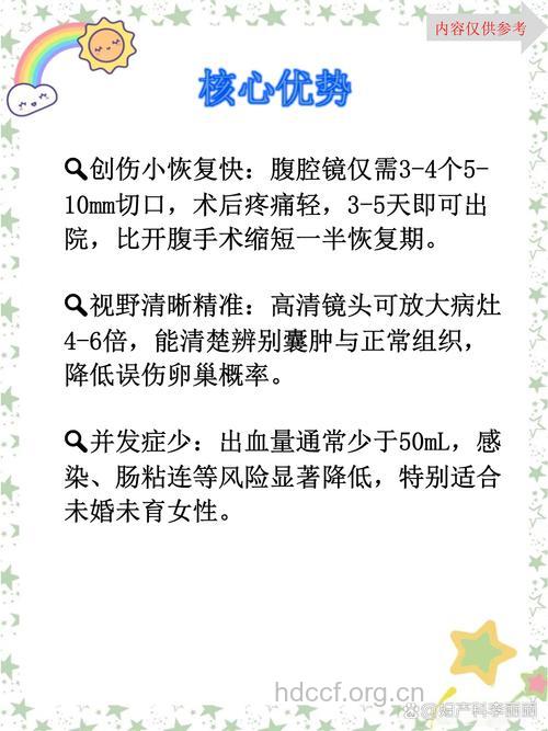 卵巢囊肿的腹腔镜治疗的利与弊