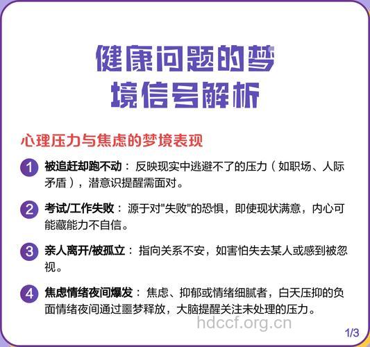 从你的梦境看出健康状况