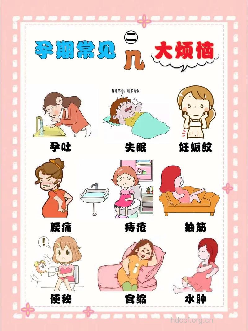 盘点孕妈妈最烦恼的六件事