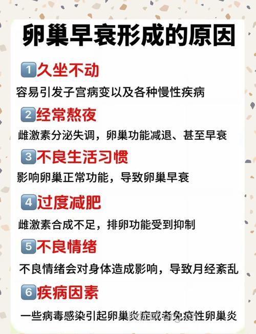 女性压力过大导致卵巢早衰