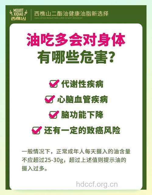 女性吃油腻食物的4大危害