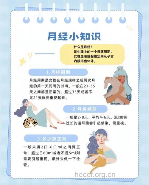 青春期月经的相关知识
