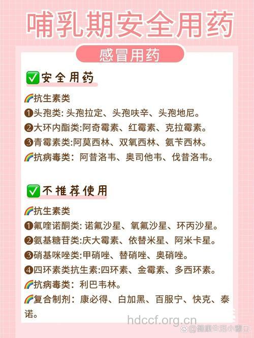 哺乳期妈妈感冒用药要小心？