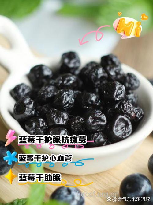 女性上班族吃蓝莓抗氧化