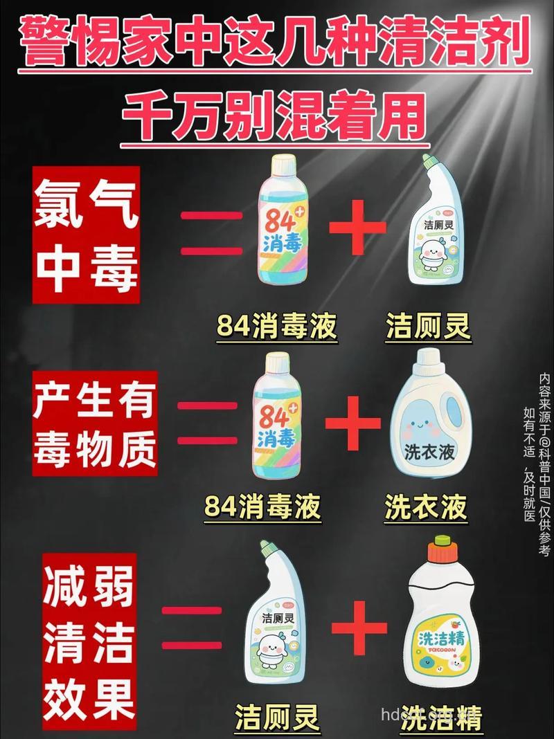 家用清洁剂的三大危害