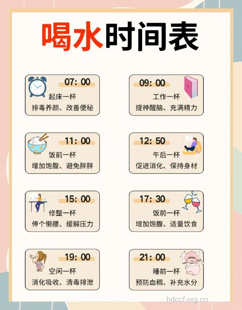 这样喝水可治8种病