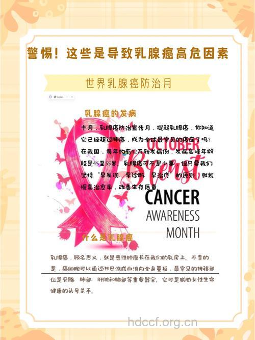 8个危险因素诱发乳腺癌