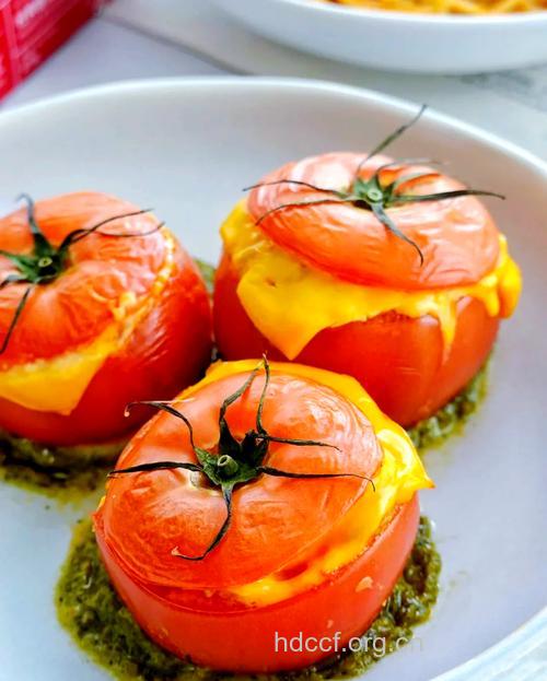 晚餐西红柿享受美味吃出身材