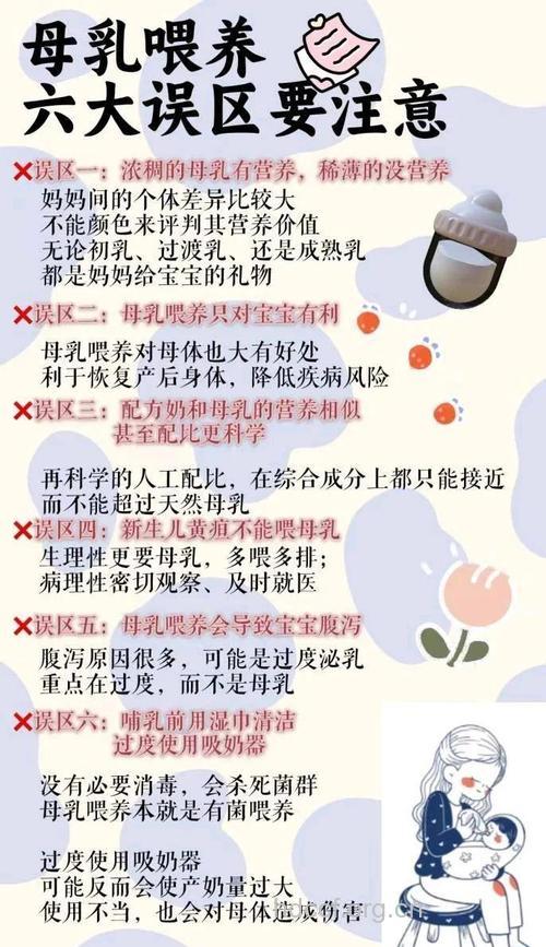 母乳喂养容易出现的错误有哪些？