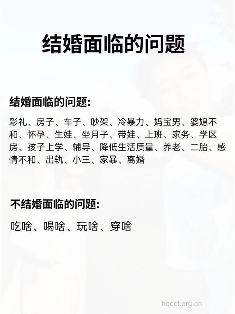 新婚夫妇面临的五大冲突
