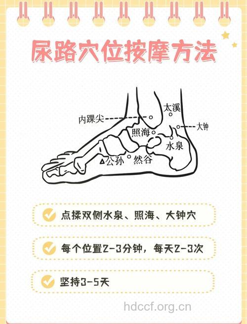 按摩保健法 让你远离泌尿系统感染