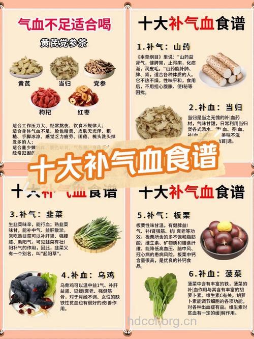 冬季养生补血保健食谱