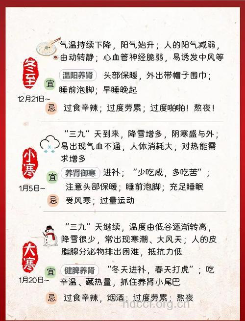 24个节气保健养生的饮食禁忌