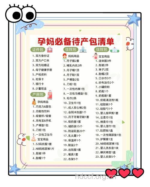 孕妇产前应该做什么准备