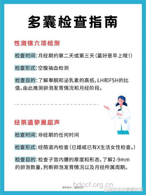 多囊卵巢怎么检查