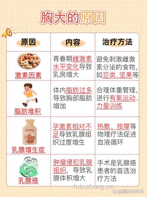 女人胸部无法变大的5个原因