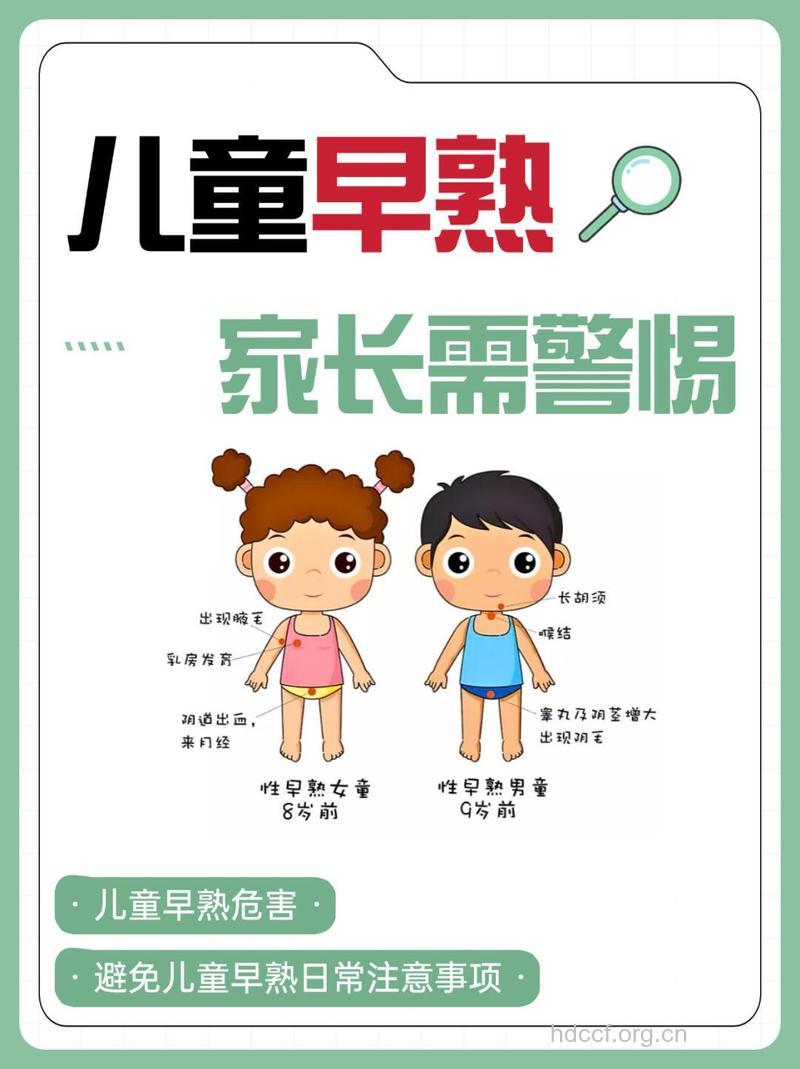 小心青春期性早熟不可小看