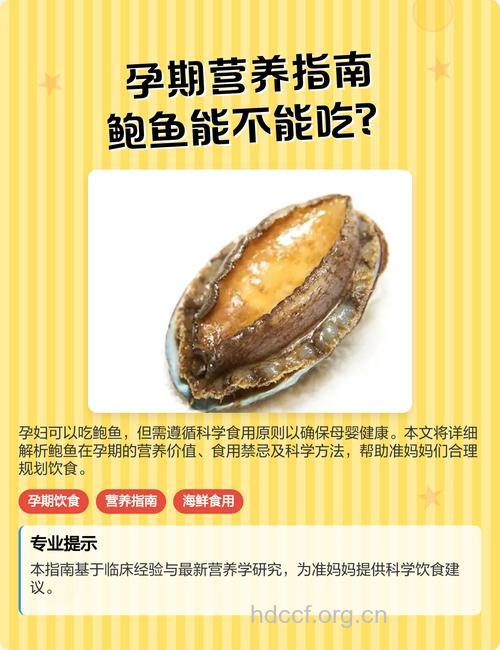 孕期孕妇可以吃鲍鱼吗