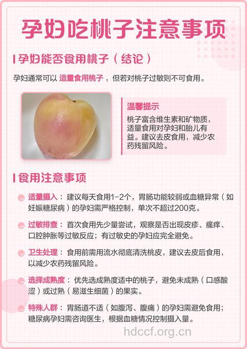 孕妇可以吃桃子么