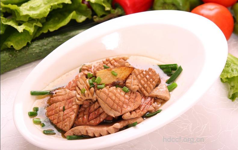 月子食谱之黑麻油老姜米酒腰花的做法