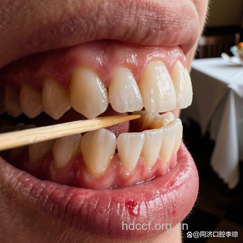 饭后牙签剔牙好不好?