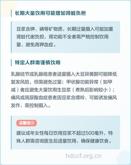 女性不能喝豆浆的7种情况