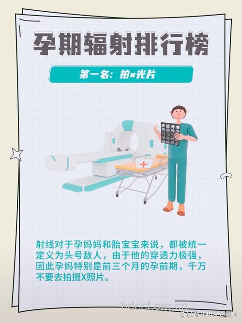 孕妇必知的辐射排行榜