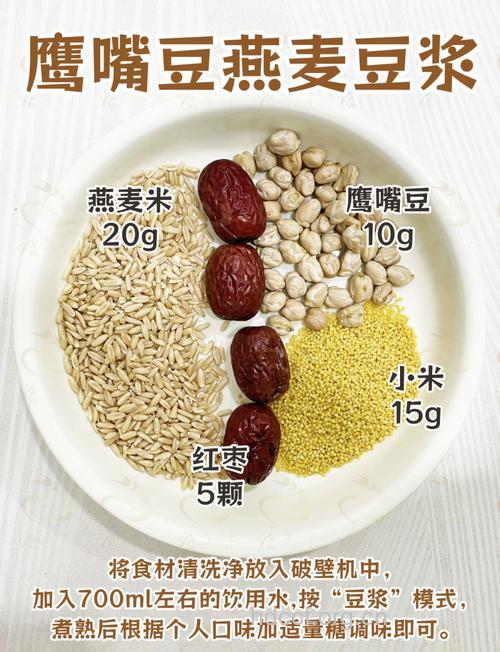 豆浆种种做法 燕麦豆浆控制食欲