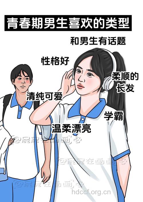 男生喜欢什么样的女生