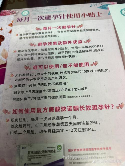 避孕针成功率高，副作用多