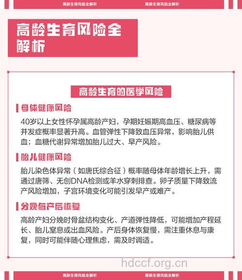高龄孕妇存在的10个风险