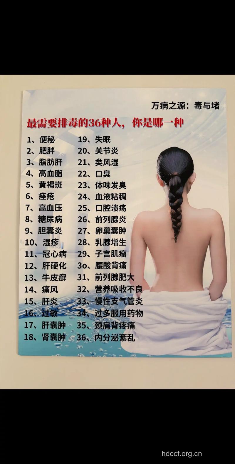 女人想要排毒还得看体质