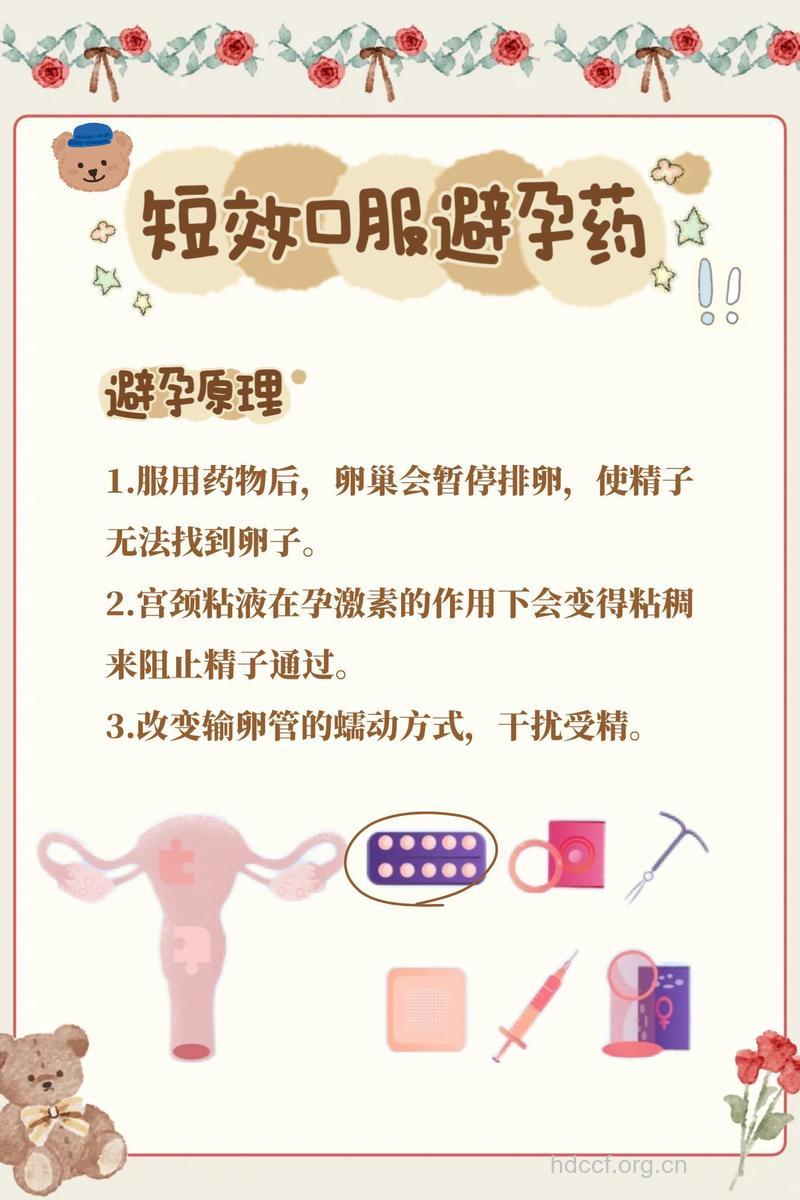 服用短效避孕药要注意6点