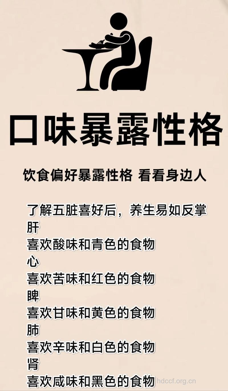 饮食治疗各种性格缺点