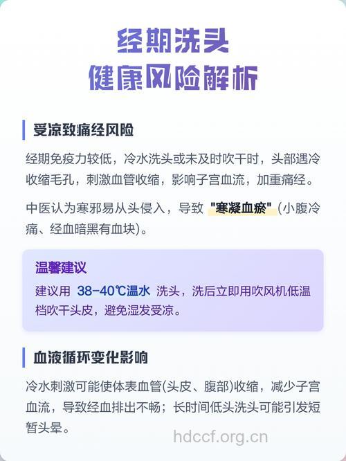 经期洗头真的会致癌吗