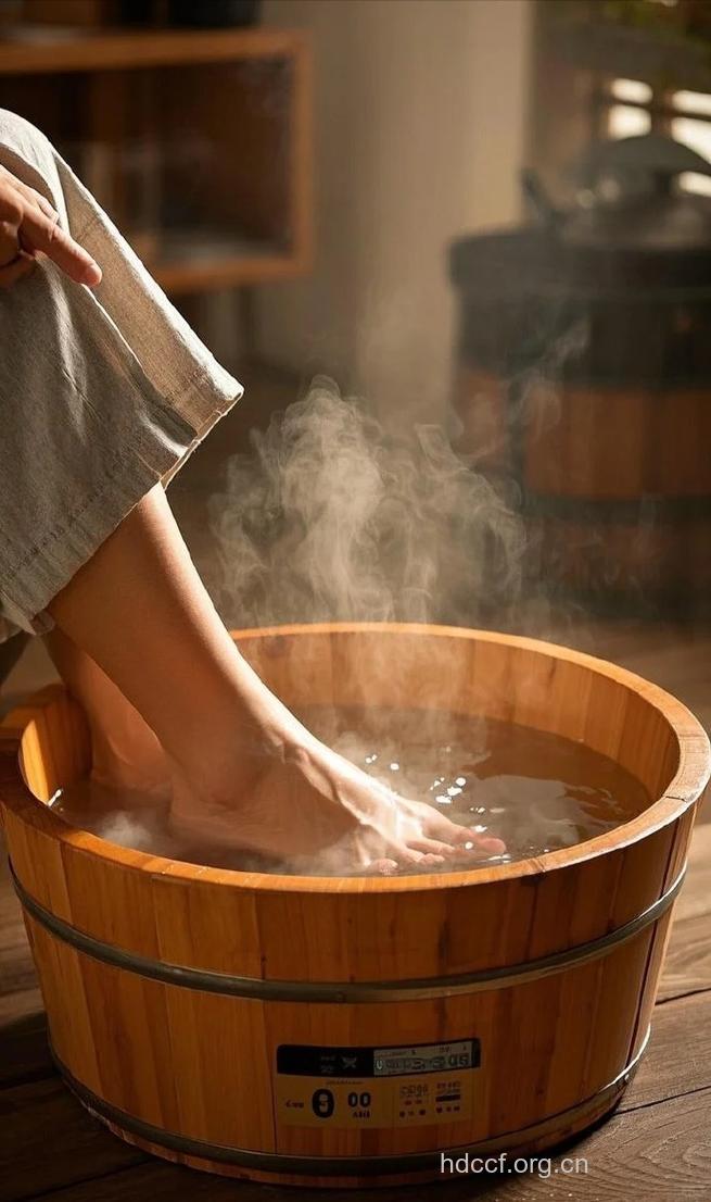 睡前健康泡脚