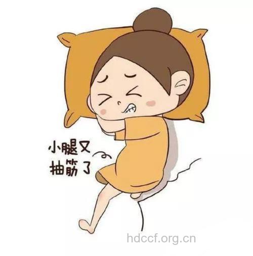 孕妇缺钙容易腿抽筋