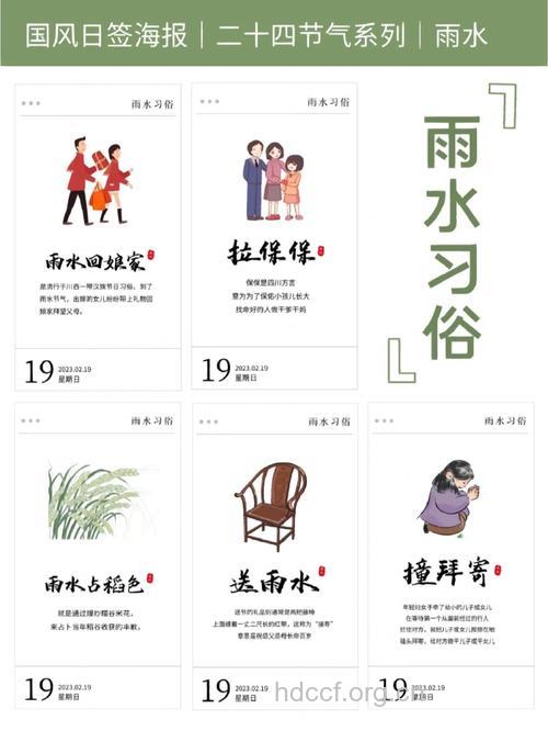 雨水节气的习俗—回娘家