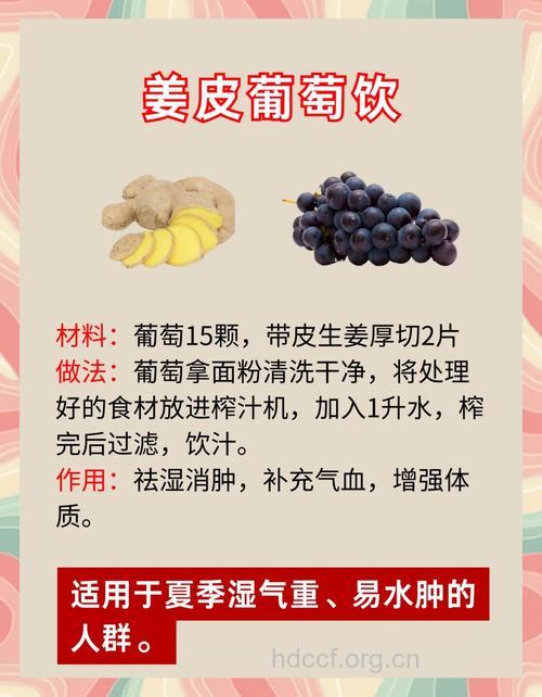 不同颜色的葡萄的养生作用