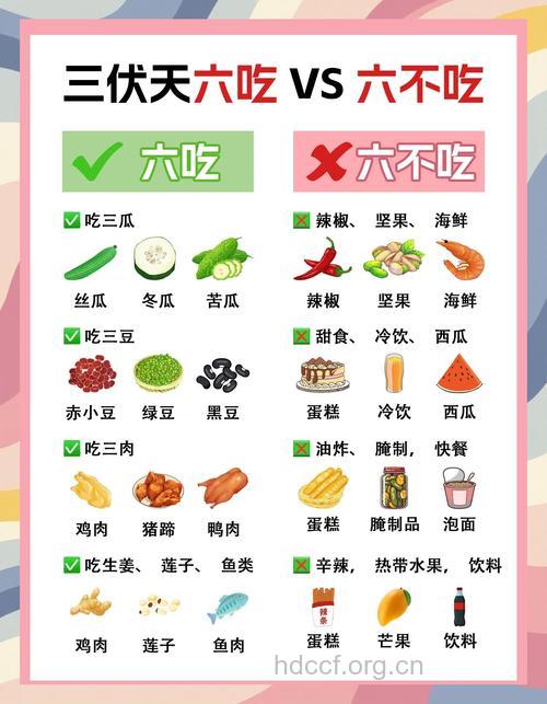 三伏天饮食要注意哪些事项