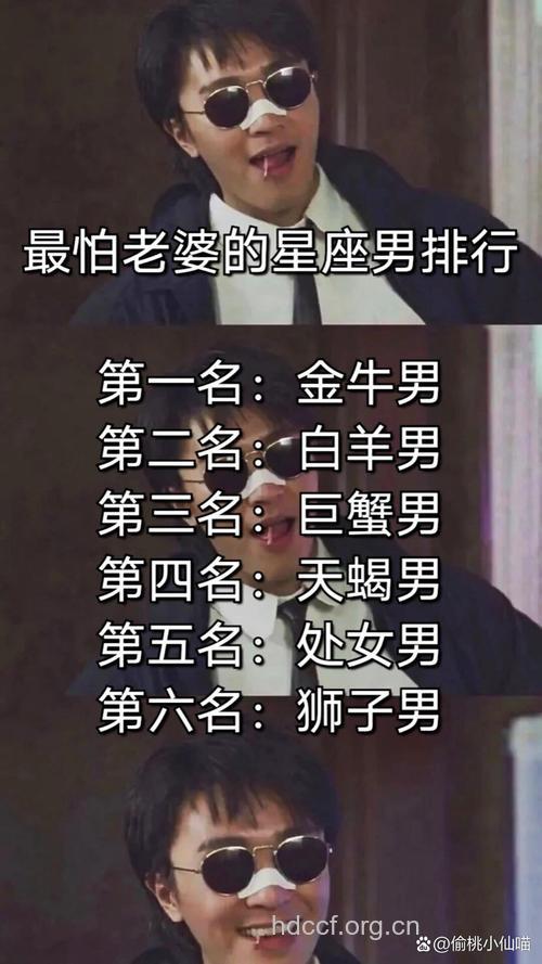 最怕老婆的星座男人