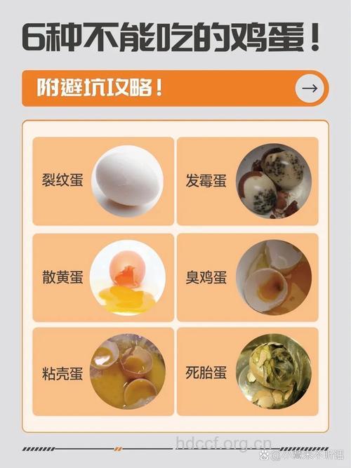 这六种鸡蛋不能吃