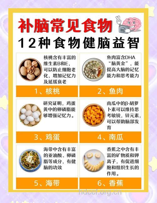 13种补脑食物越吃越聪明