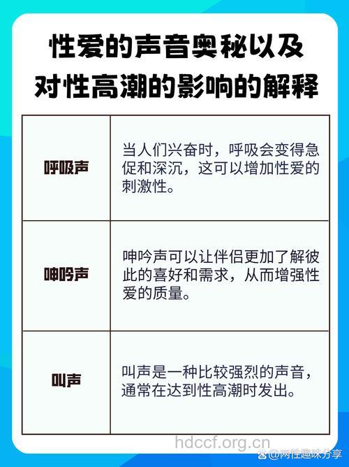 女人4种声音让男人酥软