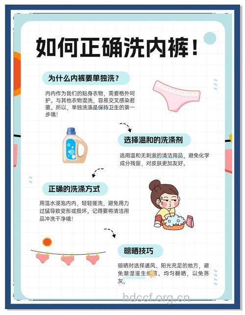 女性内裤怎么清洗才健康