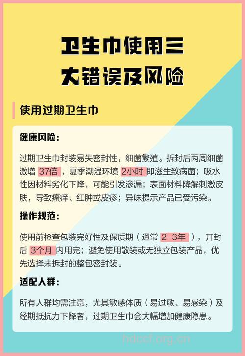 使用卫生巾最常犯的6个错误