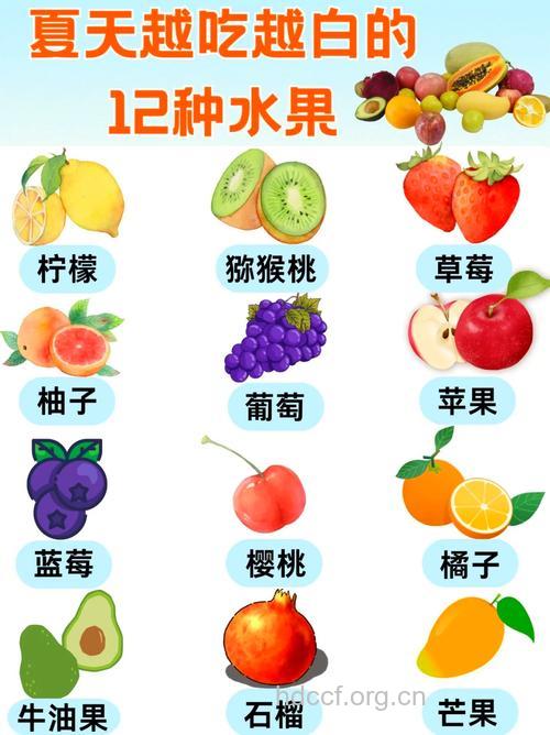 轻熟女必吃的美容养颜水果